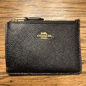 Coach Mini Skinny ID Case, Black